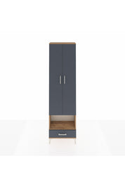 Arges Dolap 4 Raflı Tek Çekmeceli Tek Askılı 60x30x221 - S29M026V8A