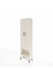 Arges Dolap 5 Raflı Tek Çekmeceli Tek Askılı 60x30x221 - S29M027V1A