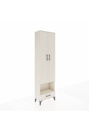 Arges Dolap 5 Raflı Tek Çekmeceli Tek Askılı 60x30x221 - S29M027V1A