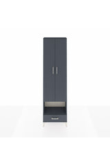 Arges Dolap 5 Raflı Tek Çekmeceli Tek Askılı 60x30x221
