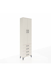 Arges Dolap 2 Raflı 4 Çekmeceli Tek Askılı 60x30x221 - S29M028V1A