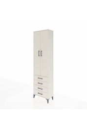 Arges Dolap 2 Raflı 4 Çekmeceli Tek Askılı 60x30x221 - S29M028V1A
