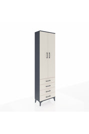 Arges Dolap 2 Raflı 4 Çekmeceli Tek Askılı 60x30x221 - S29M028V4A