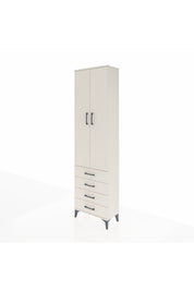 Arges Dolap 4 Raflı 4 Çekmeceli 2 Kapaklı 60x30x221 - S29M029V1A