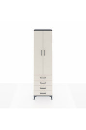 Arges Dolap 4 Raflı 4 Çekmeceli 2 Kapaklı 60x30x221 - S29M029V4A