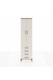 Arges Dolap 4 Raflı 4 Çekmeceli 2 Kapaklı 60x30x221 - S29M029V7A