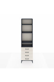 Arges Dolap 4 Raflı 4 Çekmeceli 60x30x221 - S29M030V4A