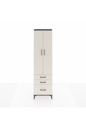 Arges Dolap 2 Raflı 3 Çekmeceli Tek Askılı 60x30x221 - S29M031V4A