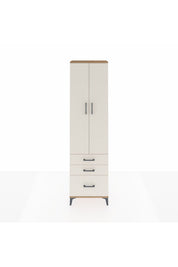 Arges Dolap 2 Raflı 3 Çekmeceli Tek Askılı 60x30x221 - S29M031V7A