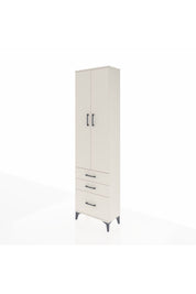 Arges Dolap 4 Raflı 3 Çekmeceli 2 Kapaklı 60x30x221 - S29M032V1A