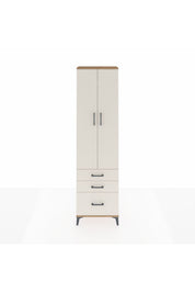 Arges Dolap 4 Raflı 3 Çekmeceli 2 Kapaklı 60x30x221 - S29M032V7A
