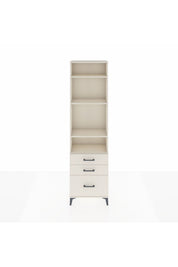Arges Dolap 4 Raflı 3 Çekmeceli 60x30x221 - S29M033V1A