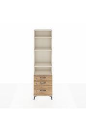 Arges Dolap 4 Raflı 3 Çekmeceli 60x30x221 - S29M033V3A