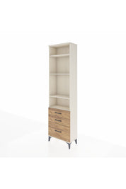 Arges Dolap 4 Raflı 3 Çekmeceli 60x30x221 - S29M033V3A