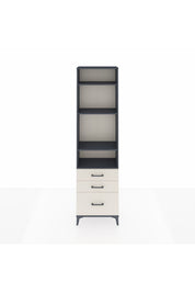 Arges Dolap 4 Raflı 3 Çekmeceli 60x30x221 - S29M033V4A
