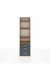 Arges Dolap 4 Raflı 3 Çekmeceli 60x30x221 - S29M033V8A