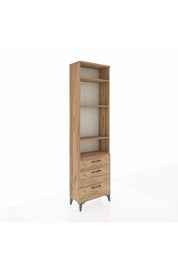 Arges Dolap 4 Raflı 3 Çekmeceli 60x30x221 - S29M033V9A