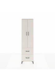 Arges Dolap 2 Raflı 2 Çekmeceli Tek Askılı 60x30x221 - S29M034V1A
