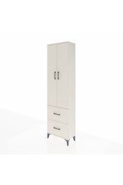 Arges Dolap 2 Raflı 2 Çekmeceli Tek Askılı 60x30x221 - S29M034V1A