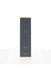 Arges Dolap 2 Raflı 2 Çekmeceli Tek Askılı 60x30x221 - S29M034V8A