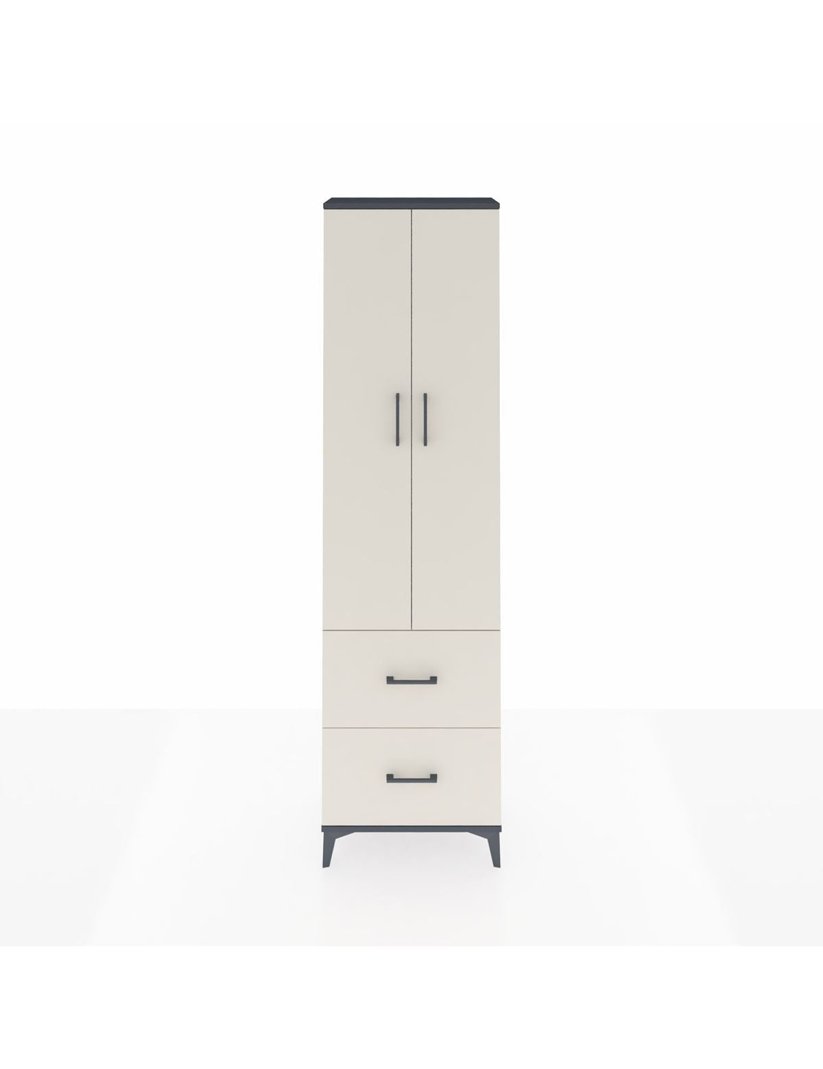Arges Dolap 4 Raflı 2 Çekmeceli 2 Kapaklı 60x30x221 - S29M035V4A
