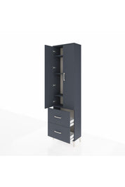 Arges Dolap 4 Raflı 2 Çekmeceli 2 Kapaklı 60x30x221 - S29M035V5A