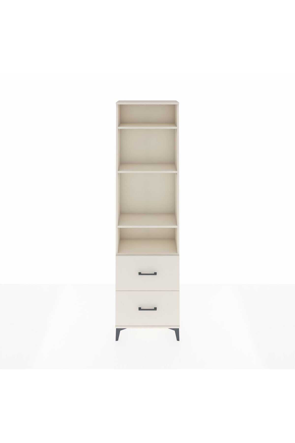 Arges Dolap 4 Raflı 2 Çekmeceli 60x30x221 - S29M036V1A