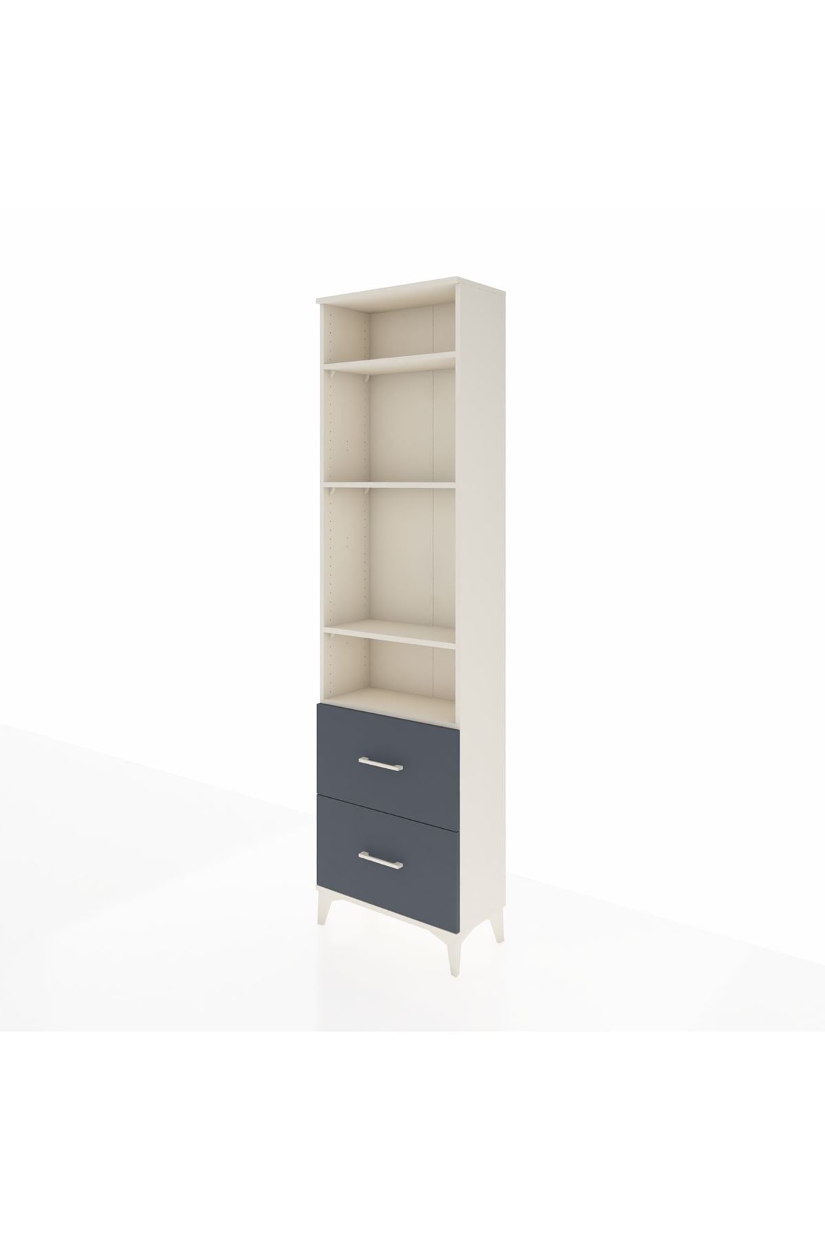 Arges Dolap 4 Raflı 2 Çekmeceli 60x30x221 - S29M036V2A