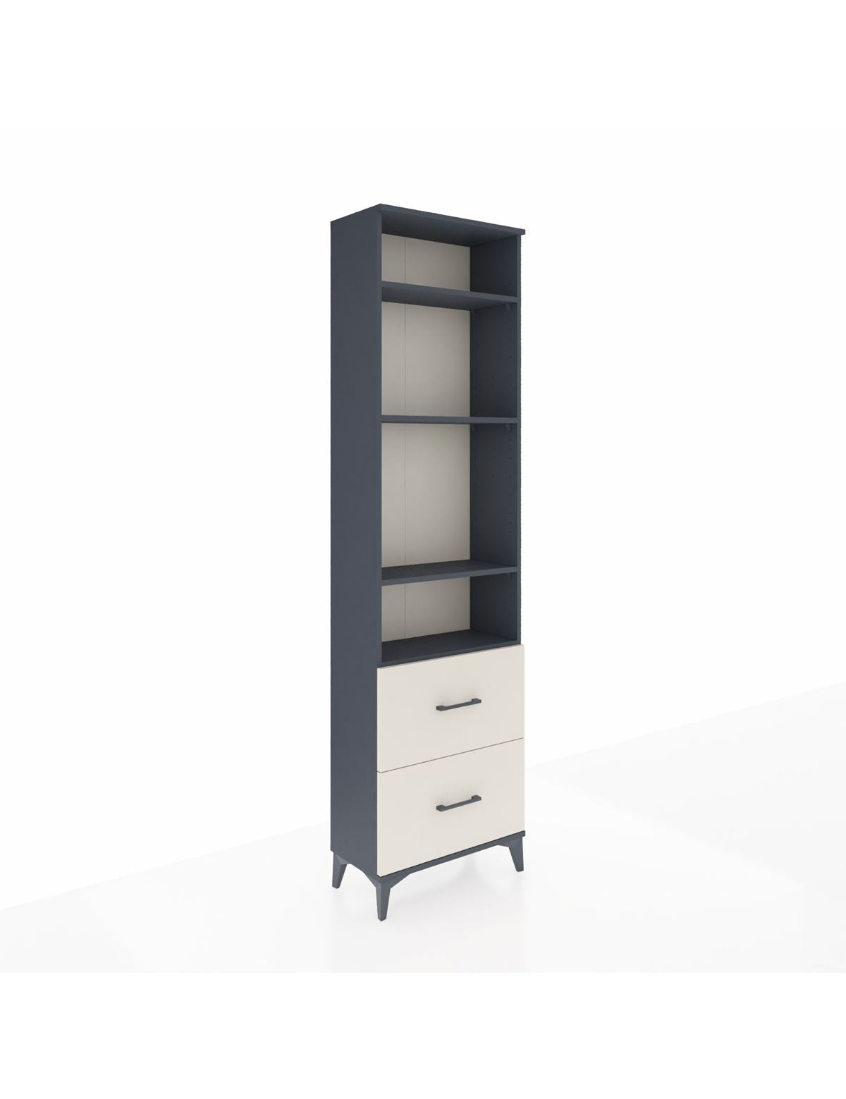 Arges Dolap 4 Raflı 2 Çekmeceli 60x30x221 - S29M036V4A