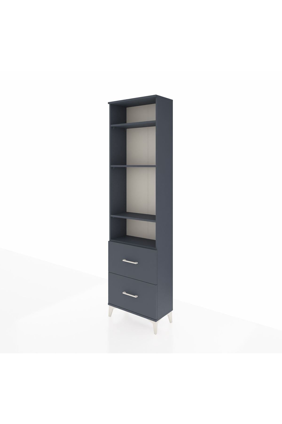 Arges Dolap 4 Raflı 2 Çekmeceli 60x30x221 - S29M036V5A