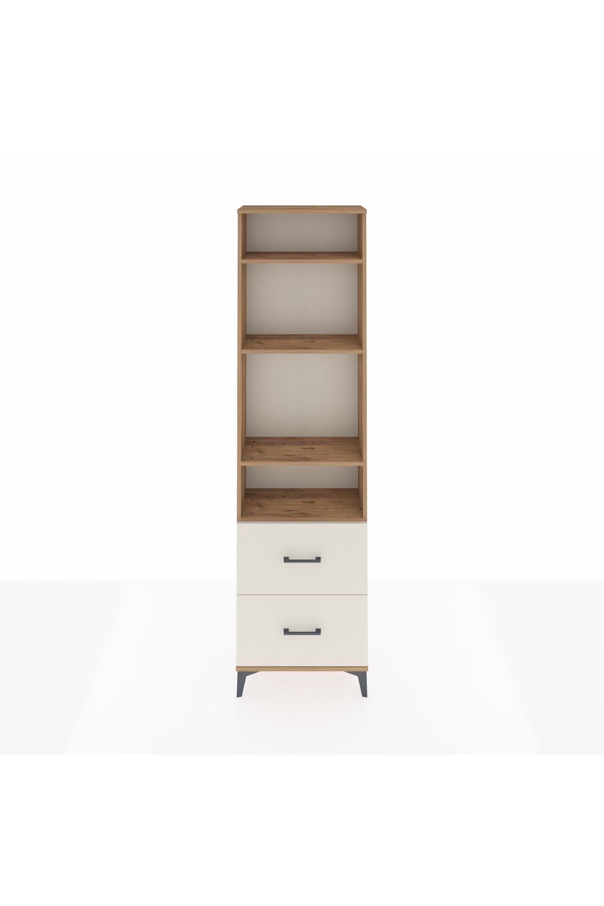 Arges Dolap 4 Raflı 2 Çekmeceli 60x30x221 - S29M036V7A