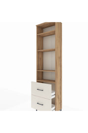 Arges Dolap 4 Raflı 2 Çekmeceli 60x30x221 - S29M036V7A