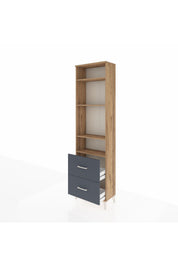 Arges Dolap 4 Raflı 2 Çekmeceli 60x30x221 - S29M036V8A