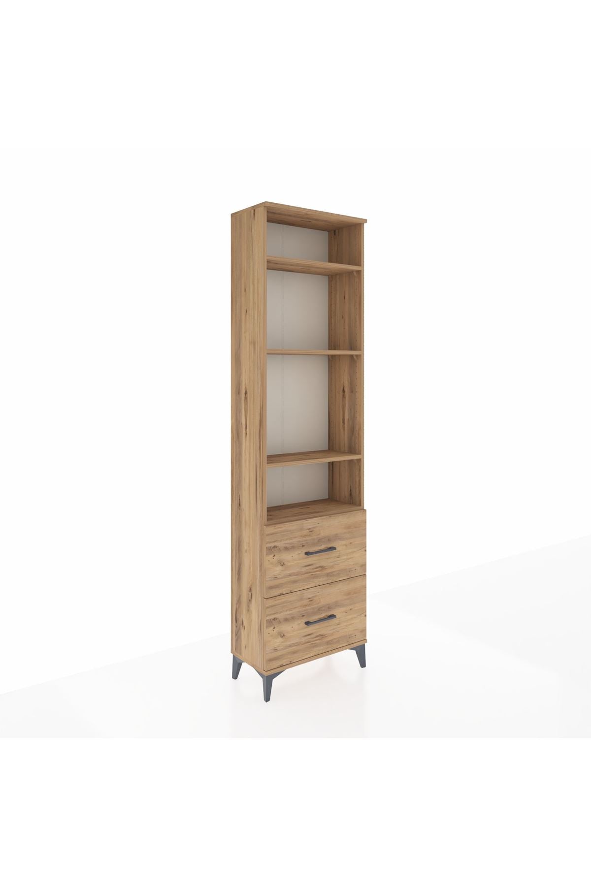 Arges Dolap 4 Raflı 2 Çekmeceli 60x30x221 - S29M036V9A