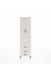 Arges Dolap 2 Raflı 3 Çekmeceli Tek Askılı 60x30x221 - S29M037V1A