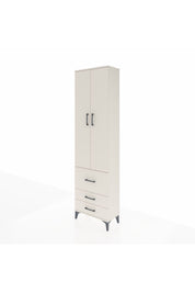 Arges Dolap 2 Raflı 3 Çekmeceli Tek Askılı 60x30x221 - S29M037V1A