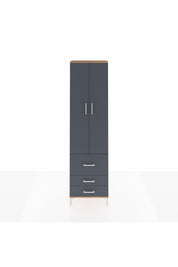 Arges Dolap 2 Raflı 3 Çekmeceli Tek Askılı 60x30x221 - S29M037V8A