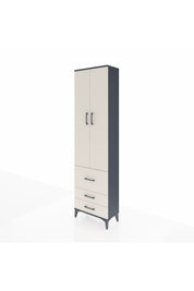 Arges Dolap 4 Raflı 3 Çekmeceli 2 Kapaklı 60x30x221 - S29M038V4A