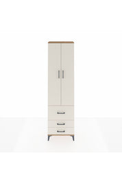 Arges Dolap 4 Raflı 3 Çekmeceli 2 Kapaklı 60x30x221 - S29M038V7A