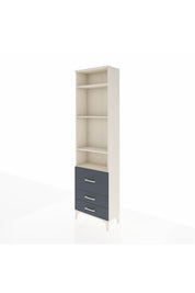 Arges Dolap 4 Raflı 3 Çekmeceli 60x30x221 - S29M039V2A