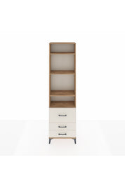 Arges Dolap 4 Raflı 3 Çekmeceli 60x30x221 - S29M039V7A