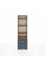 Arges Dolap 4 Raflı 3 Çekmeceli 60x30x221 - S29M039V8A