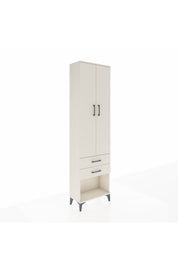 Arges Dolap 2 Raflı 2 Çekmeceli Tek Askılı 60x30x221 - S29M040V1A