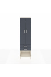 Arges Dolap 2 Raflı 2 Çekmeceli Tek Askılı 60x30x221 - S29M040V2A