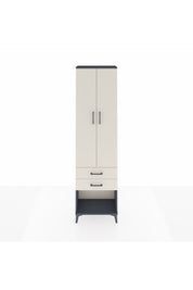 Arges Dolap 2 Raflı 2 Çekmeceli Tek Askılı 60x30x221 - S29M040V4A
