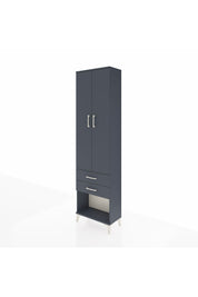 Arges Dolap 4 Raflı 2 Çekmeceli 2 Kapaklı 60x30x221 - S29M041V5A
