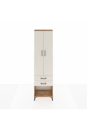 Arges Dolap 4 Raflı 2 Çekmeceli 2 Kapaklı 60x30x221 - S29M041V7A