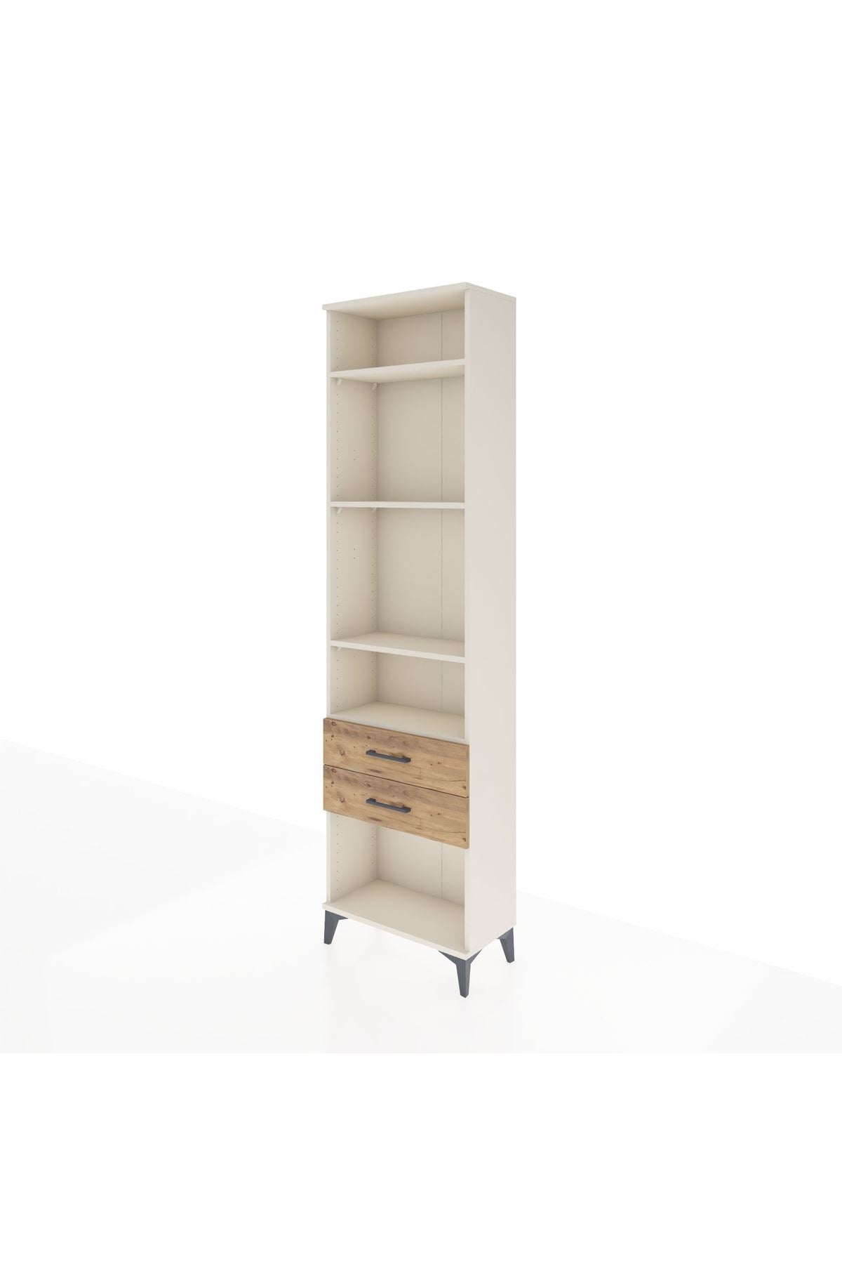 Arges Dolap 4 Raflı 2 Çekmeceli 60x30x221 - S29M042V3A