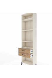 Arges Dolap 4 Raflı 2 Çekmeceli 60x30x221 - S29M042V3A