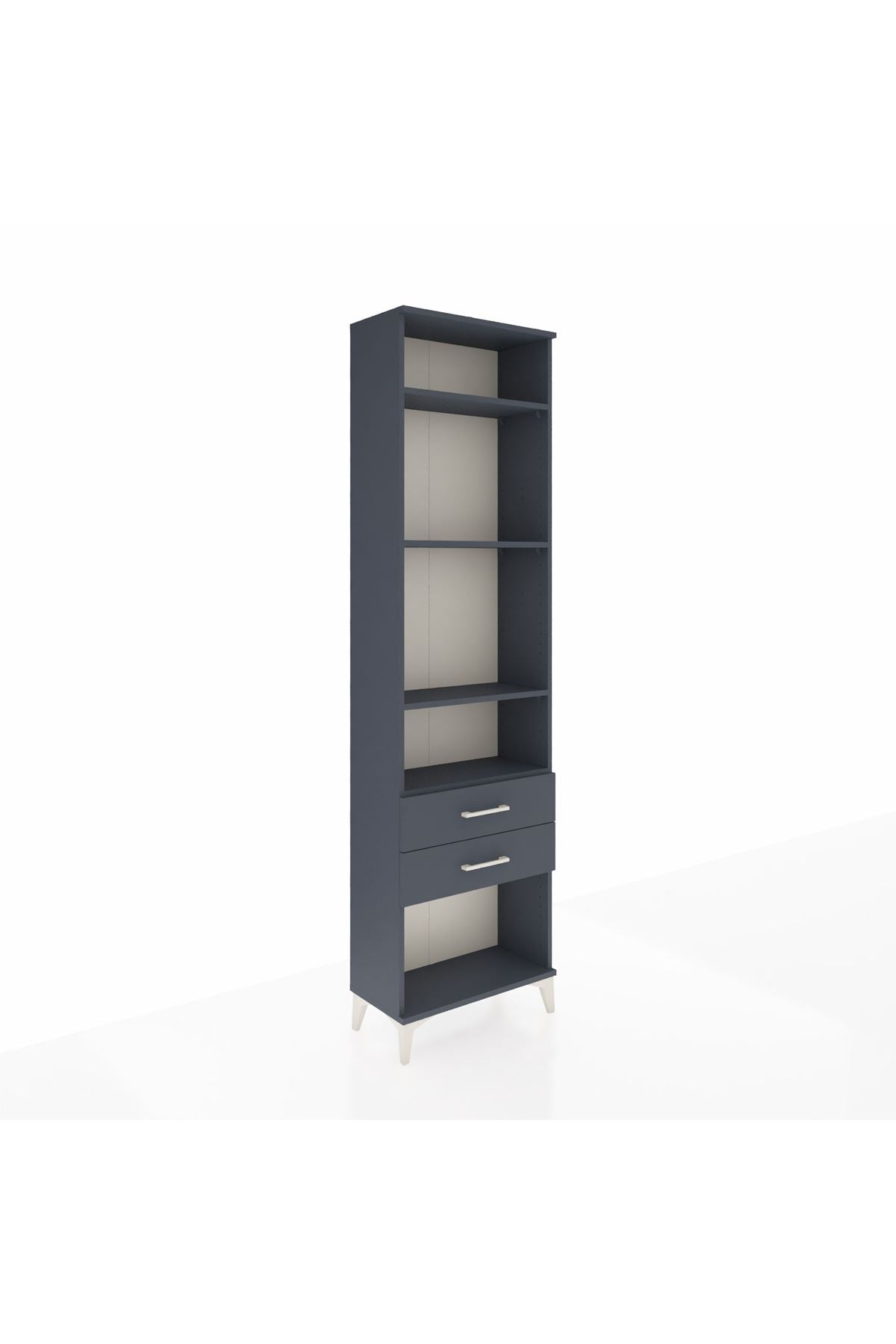 Arges Dolap 4 Raflı 2 Çekmeceli 60x30x221 - S29M042V5A